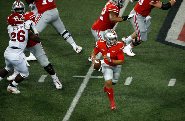 Justin Fields vs. Rutgers 9
